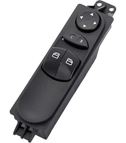 YPCASZQ Power Window A906 545 1213 Compatible With Mercedes Sprinter W906 V/W Crafter Master Power Window Switch Front Left A9065451213 WS532 9065451213/ 2E0 959 Window Switch(A9065451913 - View #9