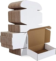 HORLIMER 7x5x2 Small Shipping Boxes Set of
