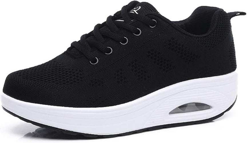 Amazon Sanguine レディース スニーカー ウォーキングシューズ ランニング スポーツ エアクッション レースアップ 看護師 作業靴 スニーカー