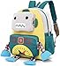 Mini Toddler Kid Backpack with Leash Harness Yellow for Kindergarten Boy 3 Yesrs