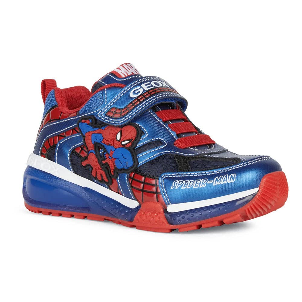 Geox Jungen J Bayonyc Boy B Sneakers, Navy Royal, 38 2