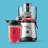 Nutribullet Stainless Steel 400W Juicer Set 10 Pieces 16 oz Black view 9