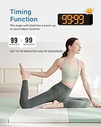 Digital Wall Clock, Digital Clock Large Display