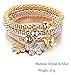 weel Unique Women's Butterfly Diamond Chain Bracelet & Bangle