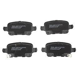 TRQ Rear Brake Pads Ceramic Compatible with 2018
