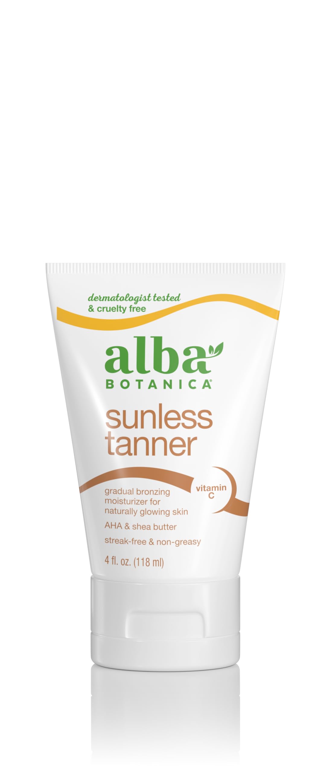 Alba Botanica Sunless Tanning Lotion, 4 Ounce