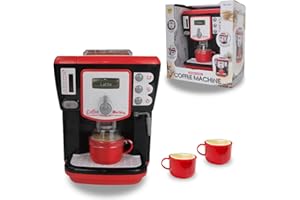 Toymaker Kids Coffee Maker Toy Espresso Machine - Play Pretend Coffee Set with Realistic Action, Light and Sound - Kids Coffee Playset Kitchen Appliance Toy