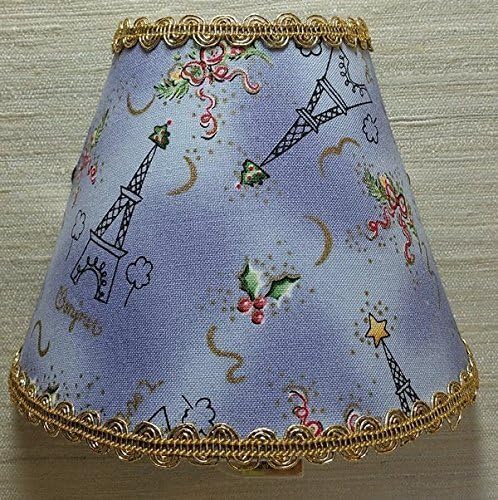 Blue Christmas in Paris Night Light