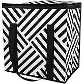 DURASACK Medium Insulated Food Delivery Bag – 13"x7"x13" Reusable Thermal Tote for Hot & Cold Meals – Portable, Foldable Meal Carrier for Takeout, Grocery, and Personal Use