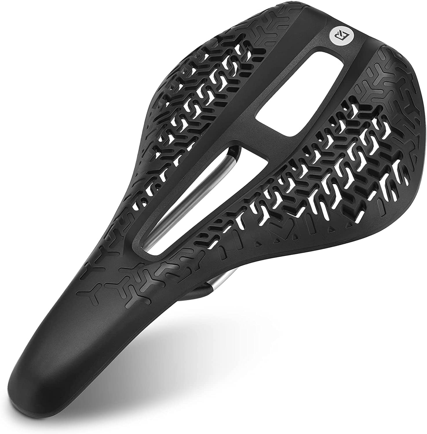 ROCKBROS Bicycle Saddle Breathable Road Bike Saddle Lightweight Ergonomic Bike Seat for Men Women Comfortable MTB Seat for Cycling, Riding, Racing, 2 Colors