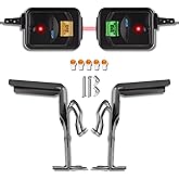 820CB Safety Sensor Eyes Brackets Kit, Compatible with Liftmaster Sears Craftsman Chamberlain Garage Door Openers After 1997,