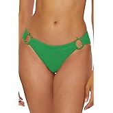 Becca Marble Canyon Hipster Bikini Bottom, Cheeky Coverage, Swimwear Separates for Women