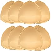FANMAOUS Bra Pads Inserts,Removable Sport Bra Cup Inserts Triangle Breathable Bra Pads for Yoga Bra,Swimsuits,Bikini