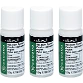 IBD 5 Second Nail Filler Powder &ndash; Instant Nail Repair Powder &amp; Strengthening for Cracked, Split &amp; Damaged Nails, 4g, 3 ct