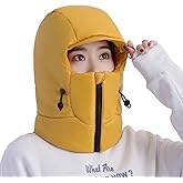 ROYALEAD Men Hat Earmuffs Warm Trapper Hat for Skiing Skateboarding Thick Windproof Balaclava for Cold Weather