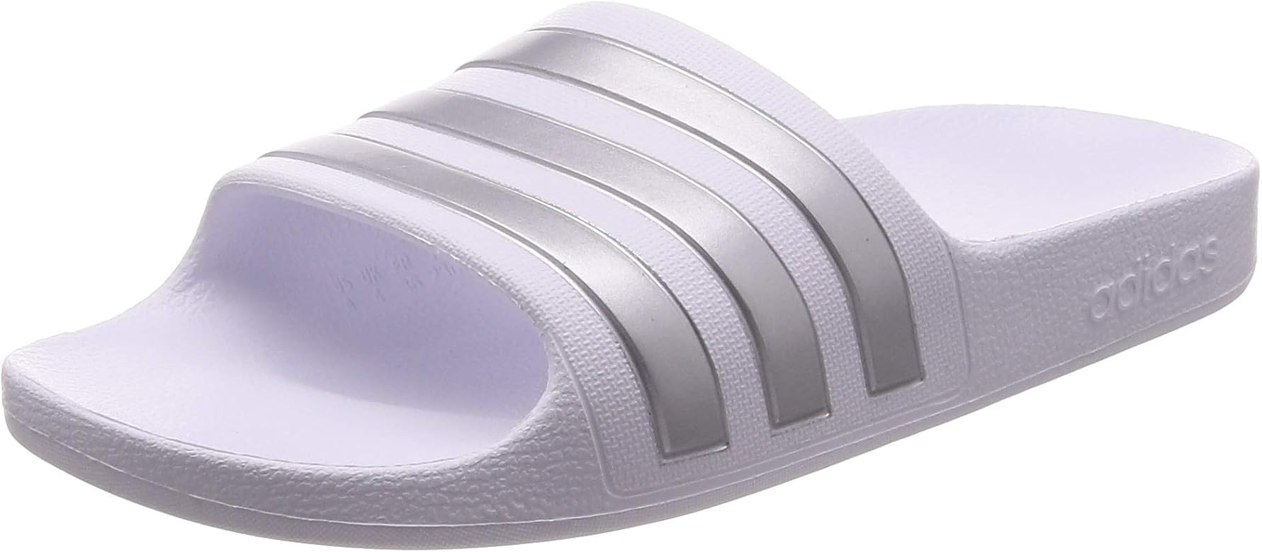 adidas adilette silver