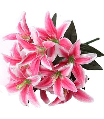 Amazon.com: Tiger Lily Satin 11 Artificial Flowers 19