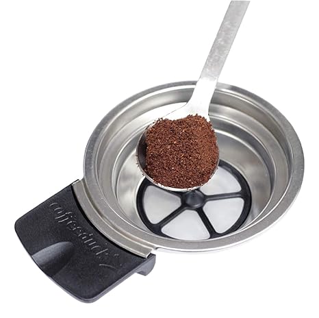 KF Coffeeduck Ecopad - Kaffeepadhalter - nachfüllbarer Padhalter - Kaffeefilter - Dauerfilter - für viele Senseo Latte Quadra