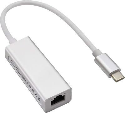 zdyCGTime USB C to RJ45 Gigabit Ethernet Adapter 1000Mbps LAN Network Cable