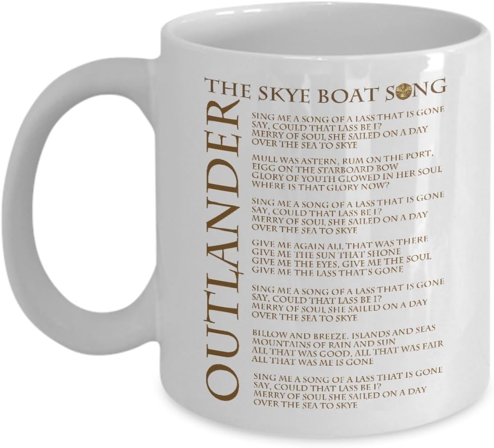 HL HLPPC Coffee Mug Tea Cup - The Skye Boat Song 11OZ