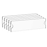 Richboom Acrylic Wall Name Plate Holder, 2x8