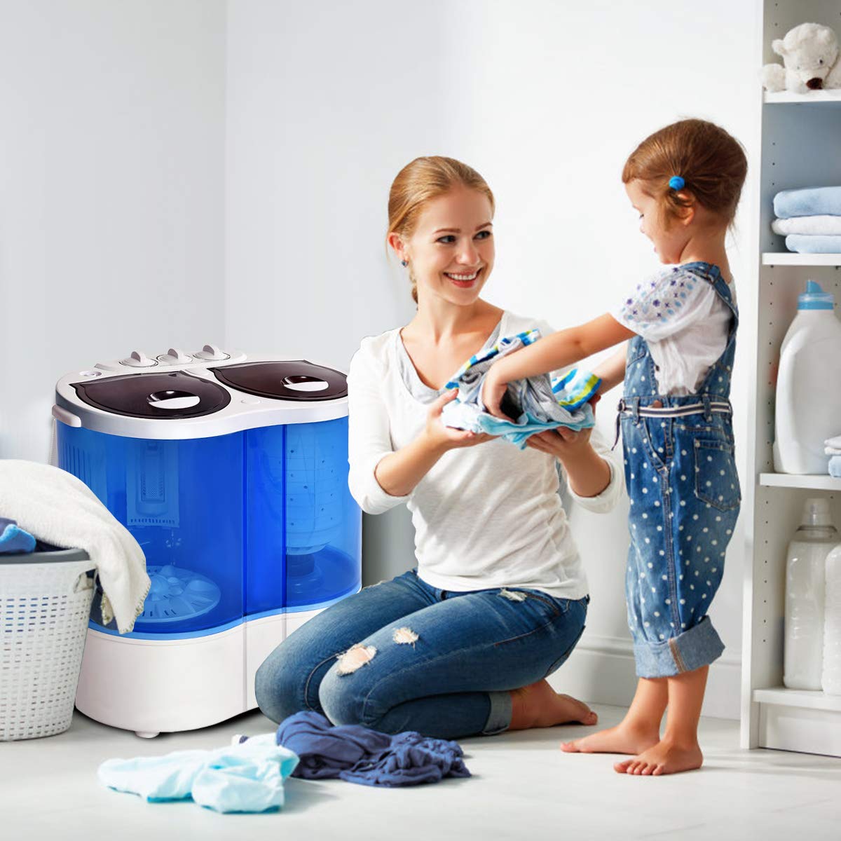 How To Use Giantex Portable Washing Machine at Michael Schalk blog
