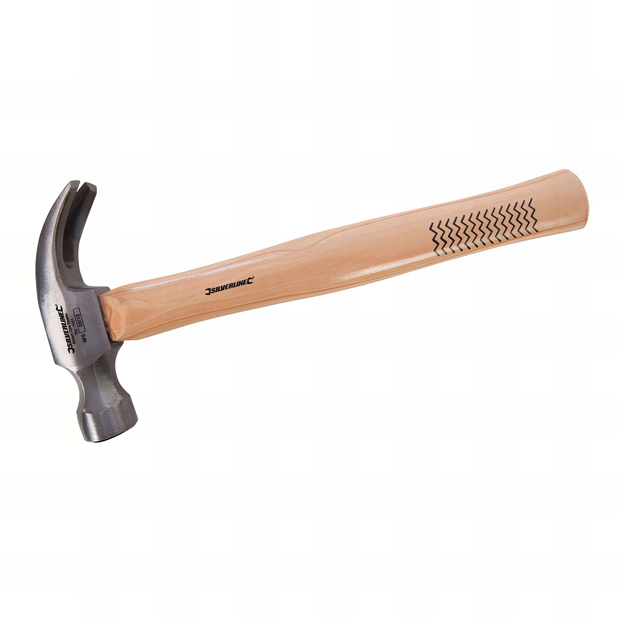Silverline Claw Hammer Hickory 16 oz (454g) (HA01)