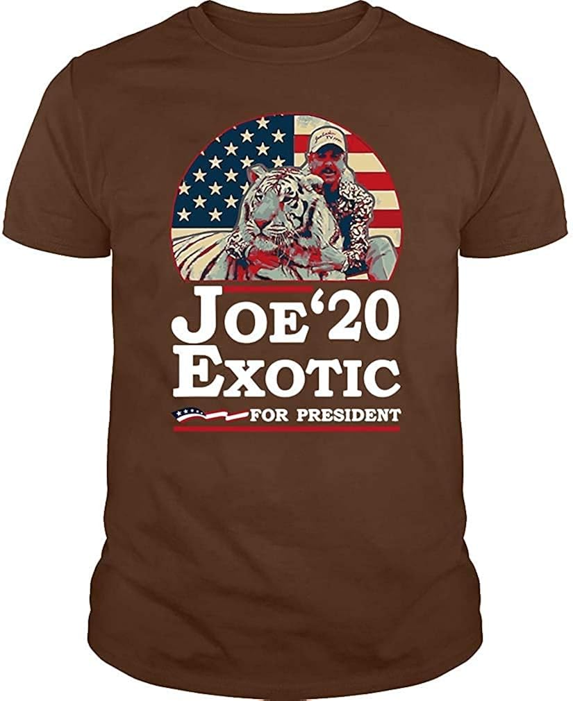 Joe Exotic for President Tiger King Shirts Amazon.fr Vêtements et