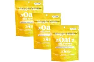 Magic Oats Oat Milk Powder | Vegan | Gluten Free | No Added Sugar, Nuts or Lactose | Non-Dairy Creamer | Made in Canada | Uns