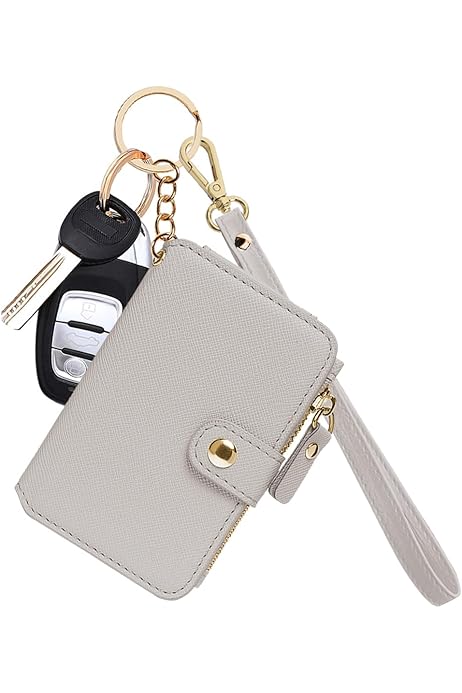 Amazon.com: HUSSATOP Wristlet Bracelet Keychain with Cute Cow 