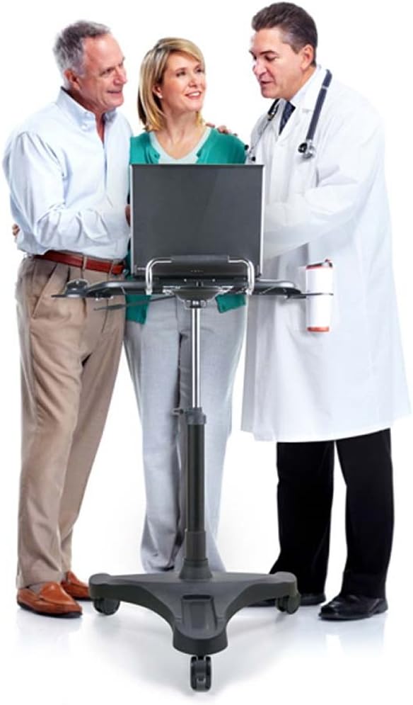 Aidata LPD008P Laptop/Notebook/Table Desk Cart: Computers & Accessories