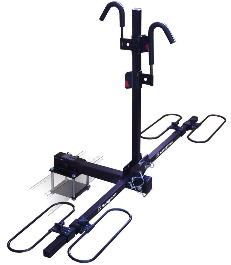 Swagman Bicycle Carrier TRAVELER XC2 RV Approved Hitch Mount Bike Rack