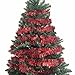 40 Ft x 2.5 Inch Classic Tinsel Christmas Garland - Red