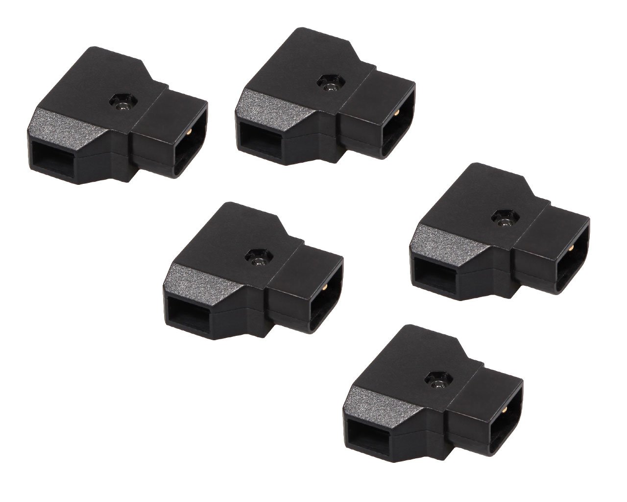 Andoer 5Pcs Dtap Male Socket for Camcorder Rig Power Cable V-mount Anton Camera Battery