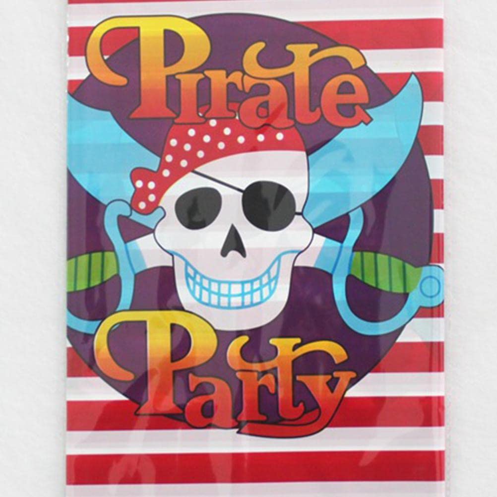 Happium Pirates Children's Party Tablecloth Table Cover 180x 108cm