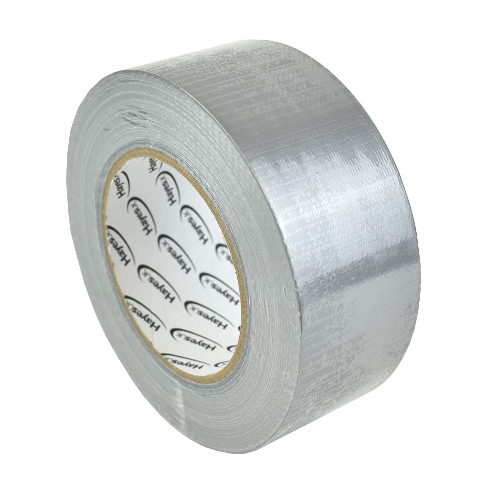 Arctic Hayes General Purpose Cloth Tape, 50 Meter Length x 50 mm Width, Silver