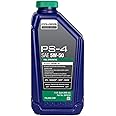Polaris PS4 All-Season 4 Cycle 5W50 Full Synthetic Motor Oil for Specific RANGER, GENERAL, RZR, Sportsman, Scrambler Models With 4 Stroke Engine, PS-4 Oil for UTV SxS ATV, 1 Quart, Qty 1-2876244