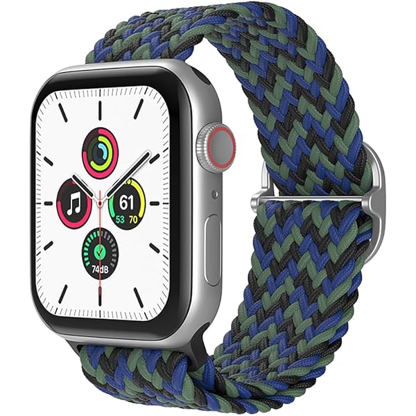 Amazon.com: Braided Solo Loop for Apple Watch Band 40mm 41mm