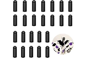 LNQ LUNIQI 24 Pcs Dart Flight Wing Savers Protectors Aluminum Alloy Dart Wing Corrector Fixed 90 Degrees Professional Competi