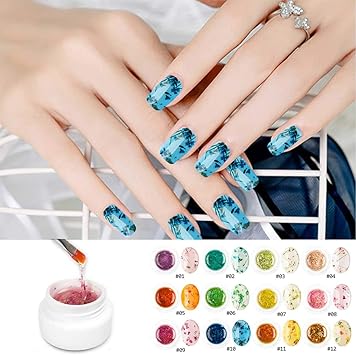 Vernis à Ongles Gel Fleurs Séchées Saviland 12 Couleurs