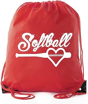 softball drawstring bags in bulk