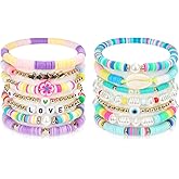 Preppy Friendship Bracelets For Girls Jewelry: Stackable Surfer Bracelets For Women Teen Girls Stuff