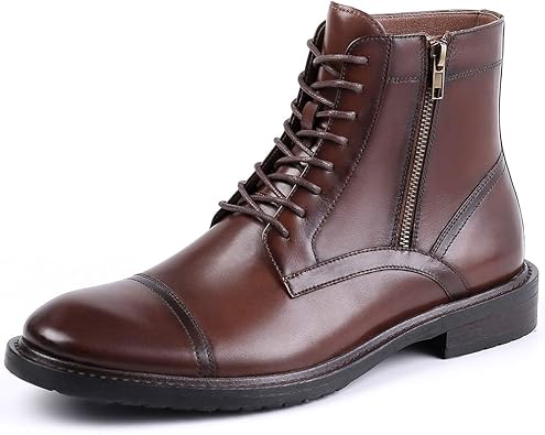 cap toe dress boots