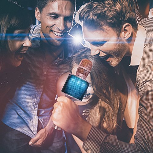 5 Bluetooth+Microphone+Wireless+Portable+Handheld