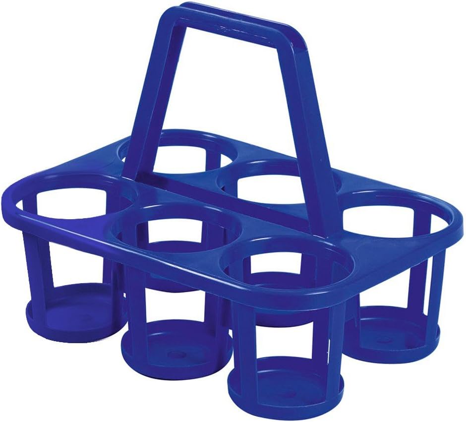 Plastic Bottle Carrier for 6 Bottles in Assorted Colours Amazon.co.uk