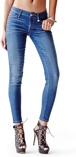 guess mid rise curve x jeans