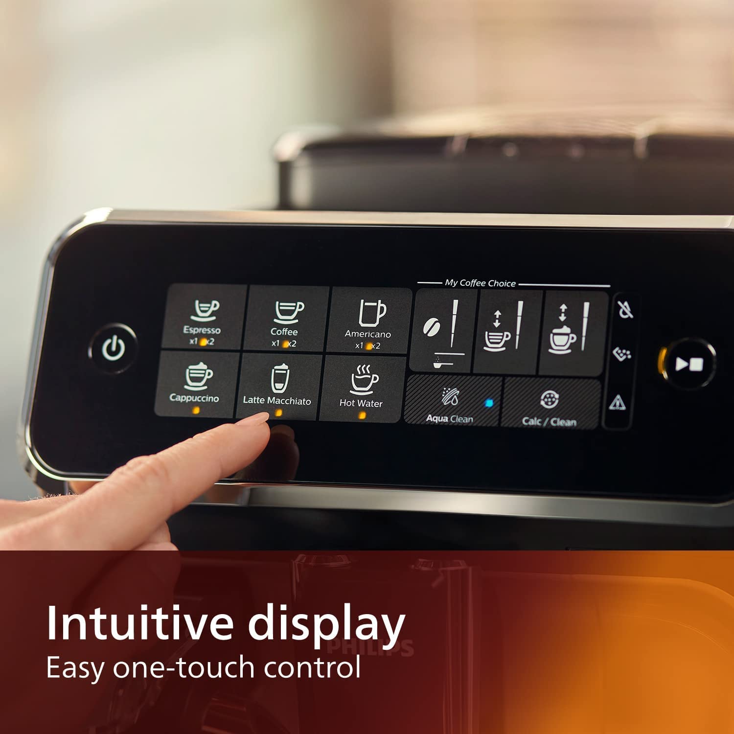 Philips 3200 Series Fully Automatic Espresso Machine W/ LatteGo, Black