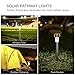 Solar Path Lights,Oak Leaf Led Pathway Landscape Solar Lights Outdoor With Low Voltage For Garden Driveway Patio Path Yard Backyard Walkway,12-Pack, Gunmetal