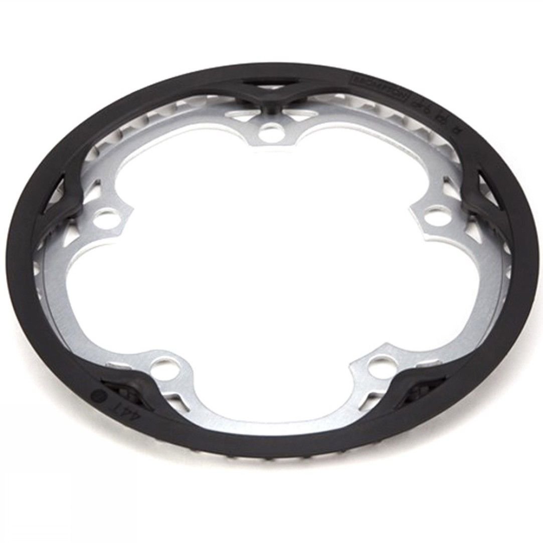 Brompton 44T CHAINRING AND GUARD ASSY FOR 'SPIDER' CRANK