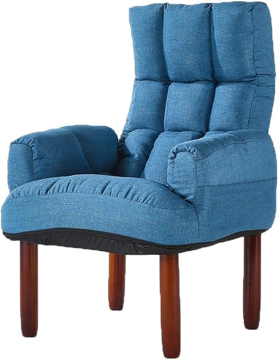 NBVCX Möbeldekoration Klappbarer Sitzstuhl geknöpfter Leinenstoff